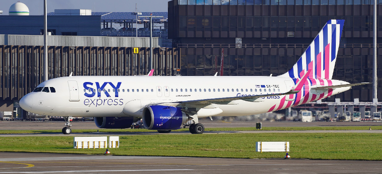 To Airbus A320 Neo της Sky Express